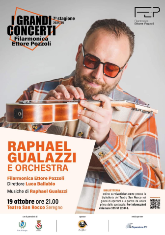 Raphael Gualazzi con la Filarmonica Pozzoli