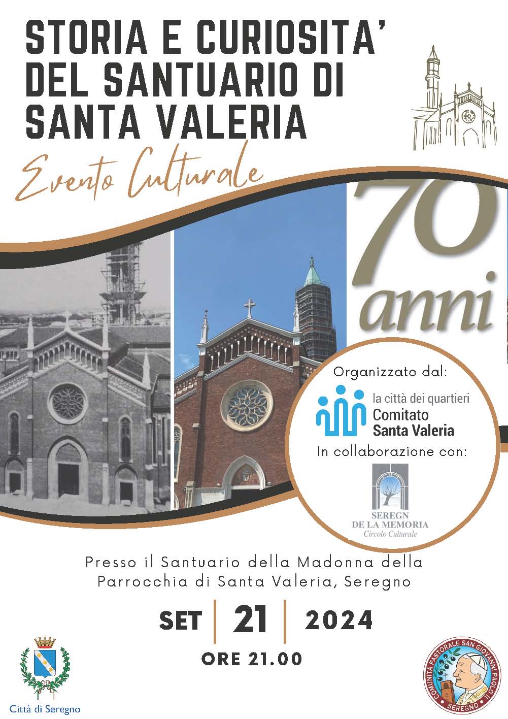 Storia e curiosità del Santuario di Santa Valeria