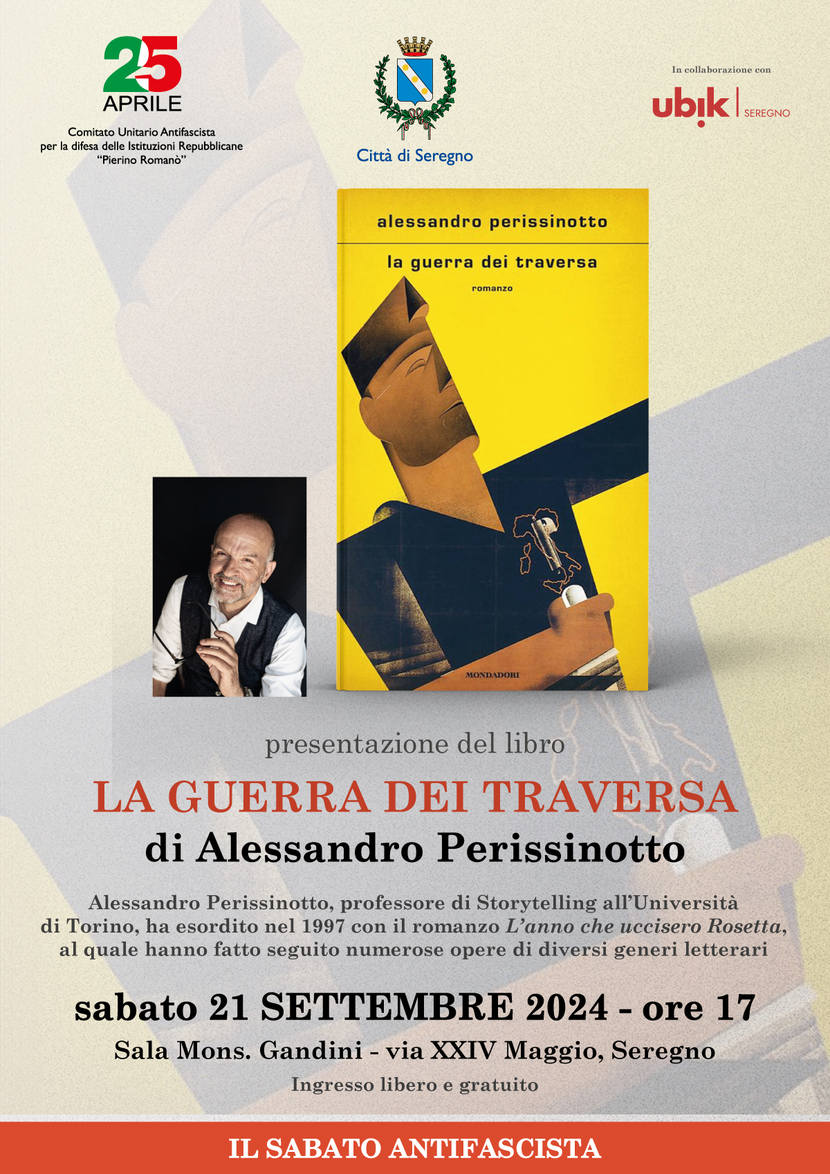 Presentazione del libro "La guerra dei Traversa"