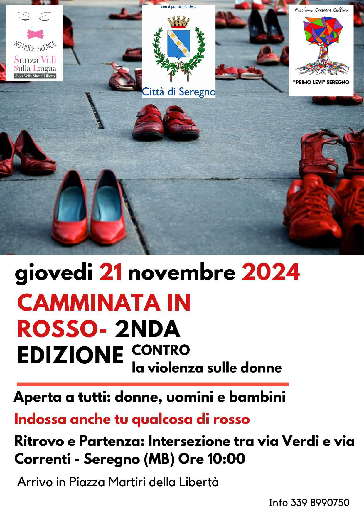 Camminata in rosso - Seconda Edizione