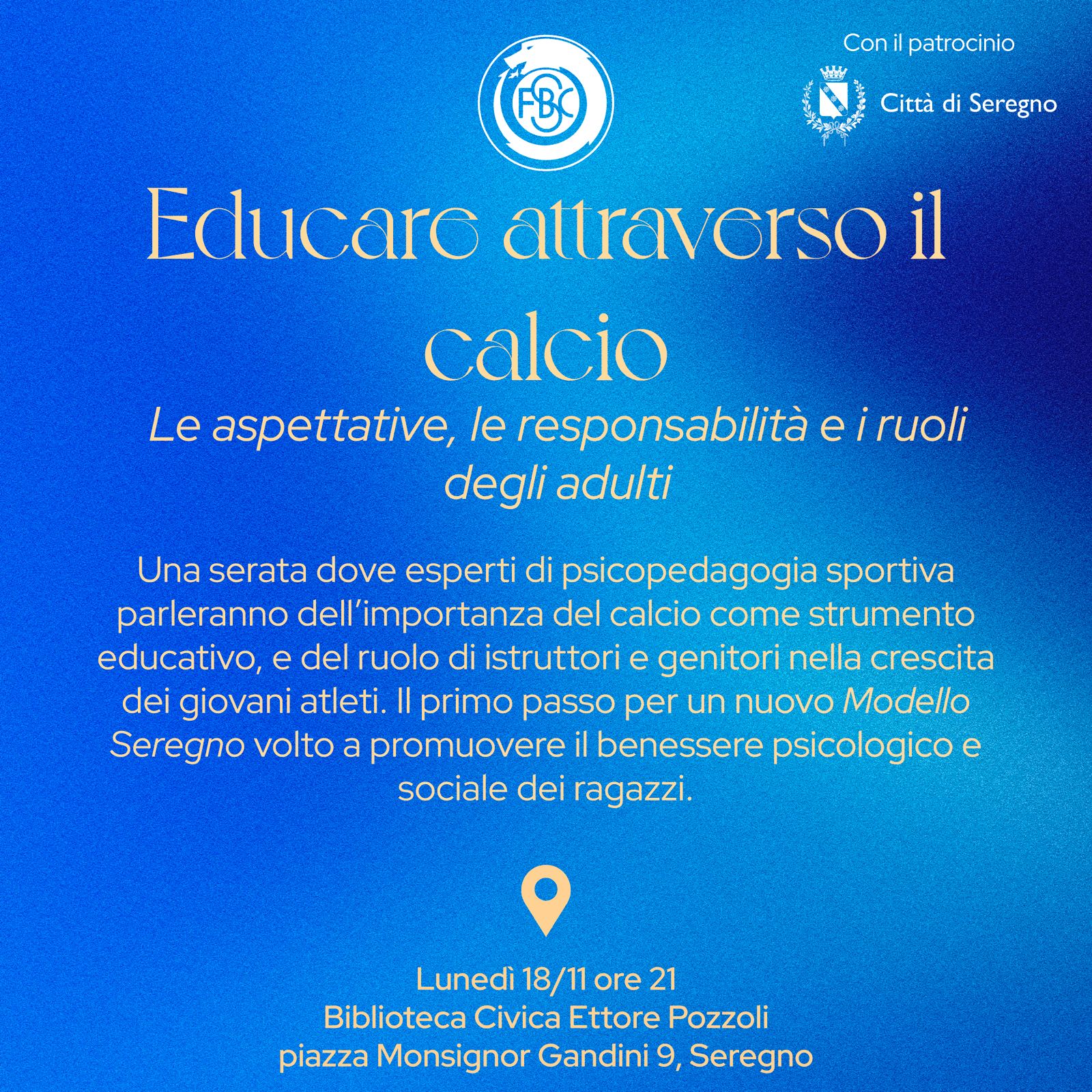 Educare attraverso il calcio