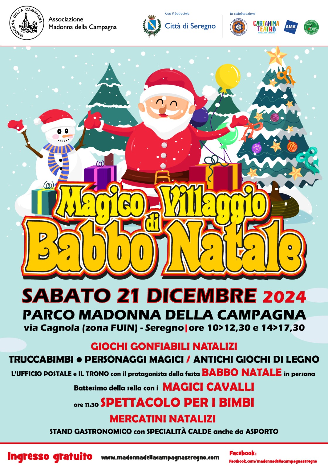 Il Magico Villaggio di Babbo Natale. 